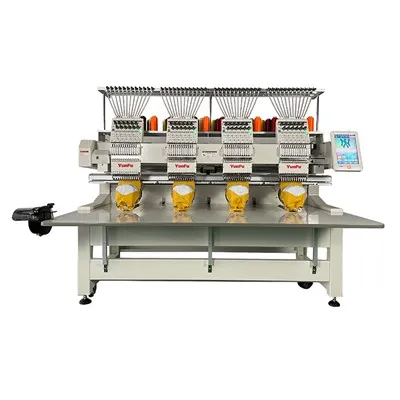 Tölvustýrð 4 höfuð útsaumsvél til sölu